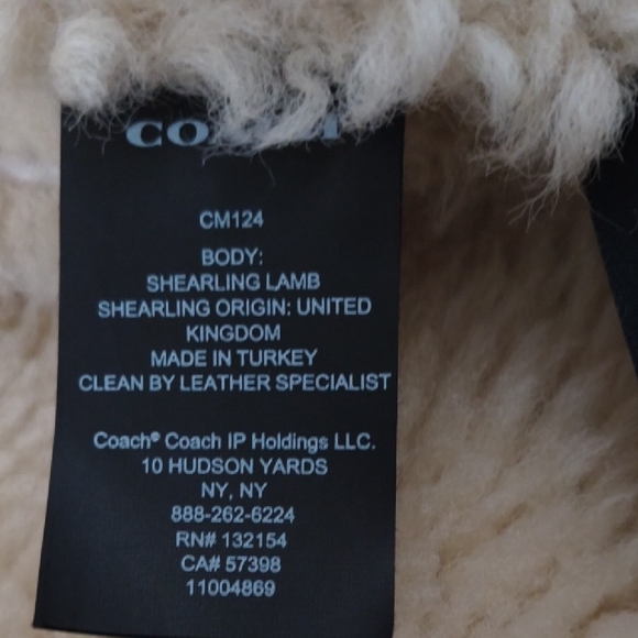 100% Lamb Skin Coach Jacket - Picture 7 of 7